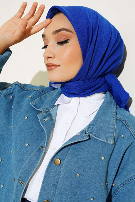 Bamboo Crinkle Scarf - Lightweight & Breathable
