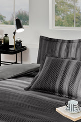 Notte Single Duvet Cover Set - 100% Cotton, 160x220 cm