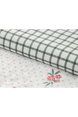 Bloomy Dots Pink King Size Cotton Duvet Cover Set