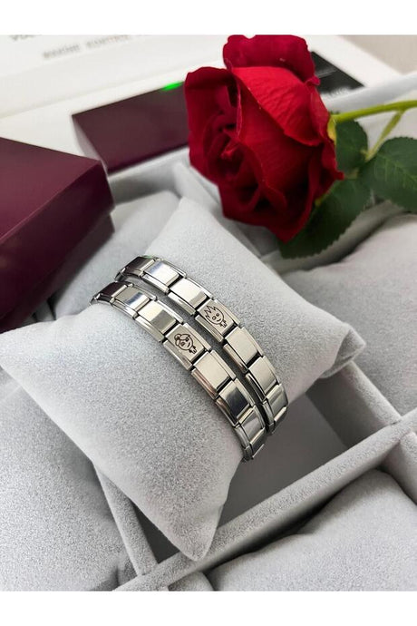 Fire and Water Couple Bracelets - Valentine's Day Gift