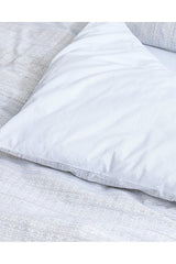Niort Double Size 100% Cotton Ranforce Duvet Cover Set - Beige
