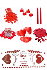 Romantic Dinner Table Decoration Kit - Valentine's Day & Special Occasions