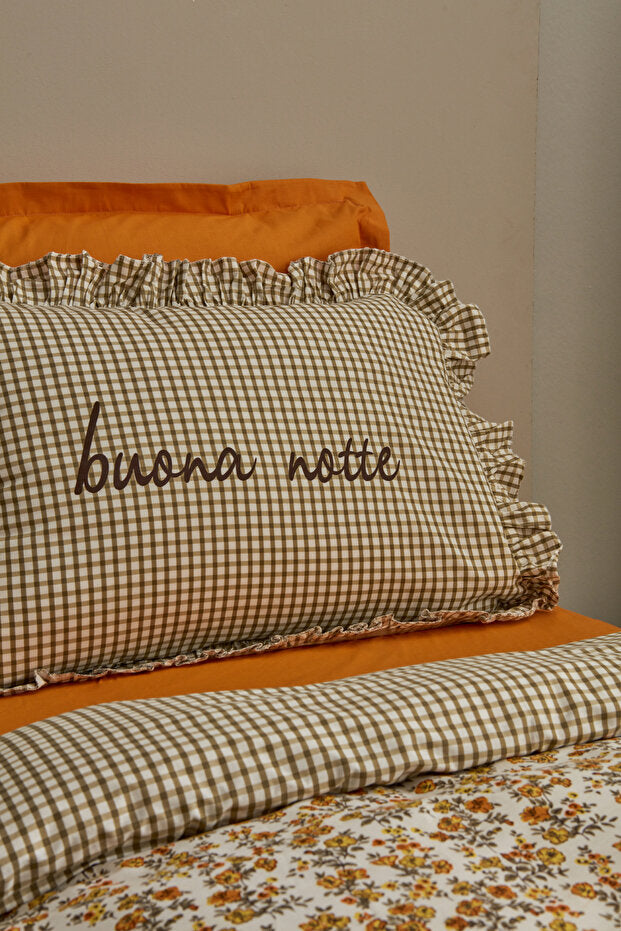 Single 100% Cotton Duvet Cover Set - Buona Notte