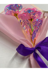 Metallic Foil Rose - Everlasting Love Gift