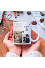 Personalized Photo & Name Mug - Custom Porcelain Cup