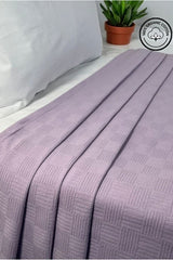 100% Organic Cotton Single Pike - Checkered Design