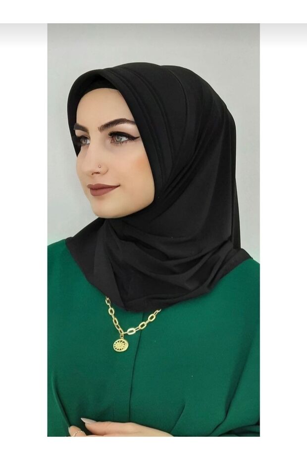 Women's Easy-Fit Ready Hijab Scarf - Stylish & Practical