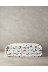 Blossom Breeze Single Size Cotton Pike - Blue & Orange