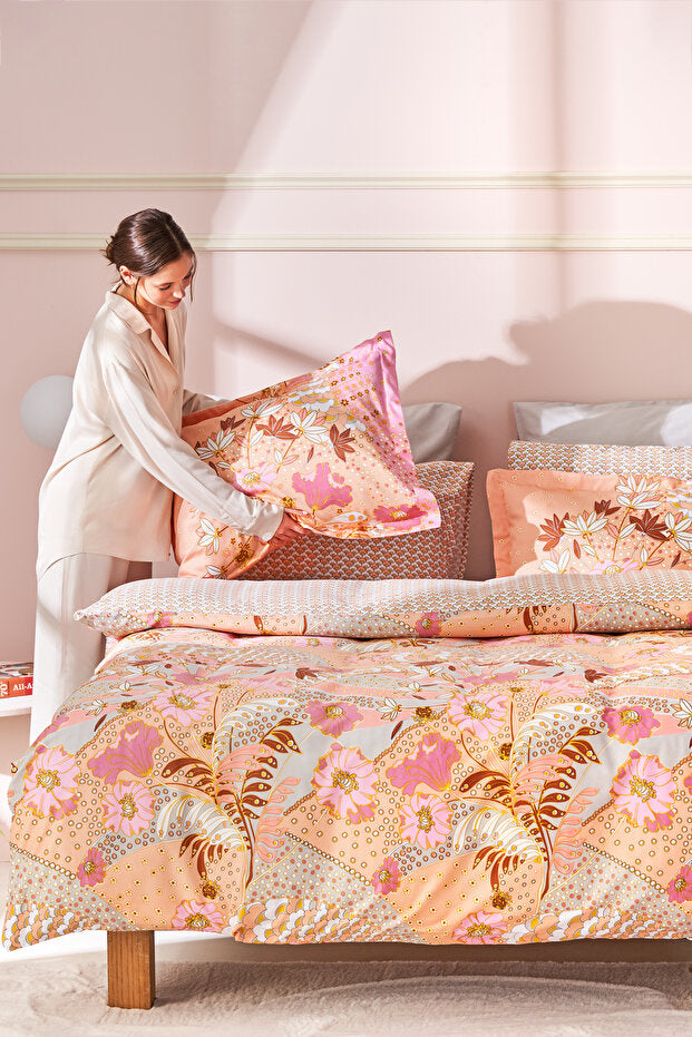 Denis 100% Cotton Sateen Duvet Set - Single (200x220cm)