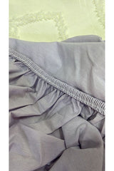 Double Duvet Cover Set - 4-Piece Cotton Blend with Fitted Sheet