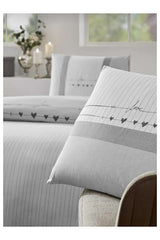 Double Duvet Cover Set - Love Hearts Design, 200x220cm
