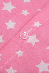 Star Pattern Single Duvet Cover Set - 70% Cotton Blend
