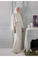 Shimmering Pearl Shawl - Elegant & Lightweight Hijab
