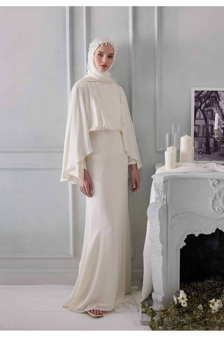 Shimmering Pearl Shawl - Elegant & Lightweight Hijab