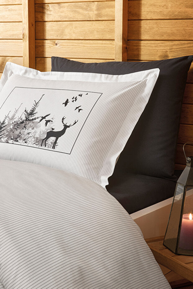 Naturaleza Double Duvet Cover Set - 100% Cotton