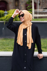 Ready-to-Wear Practical Viscose Hijab - Mustard ()