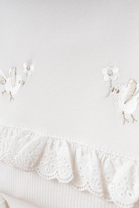 Newborn 10-Piece Hospital Exit Set - Embroidered Bird Design