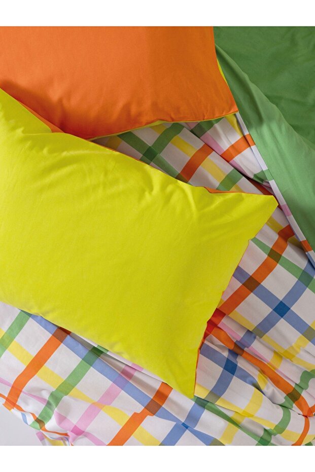 Popping Colors Double Size 4-Piece Duvet Cover Set