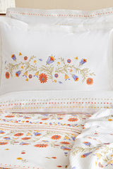 Clarice 100% Cotton Double Duvet Cover Pique Set