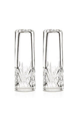 2-Piece Glass Salt & Pepper Shaker Set - 11 cm Tall