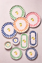Lemon Motif 10-Piece Breakfast Set for Four