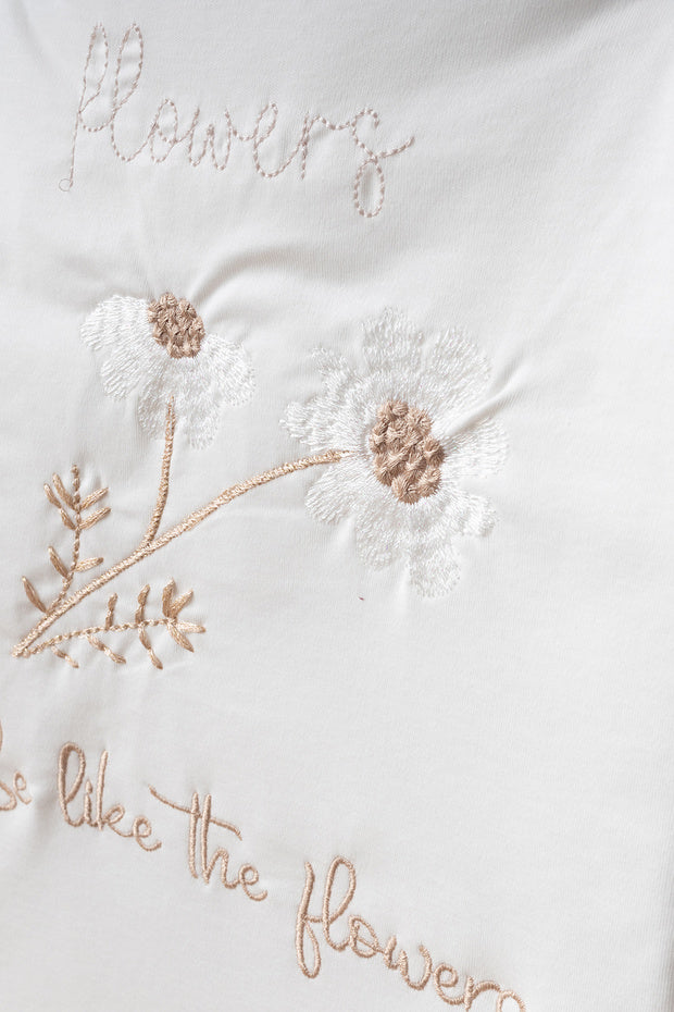 "Be Like Flowers" Newborn 7-Piece Bodysuit & Blanket Set 0-3 Months