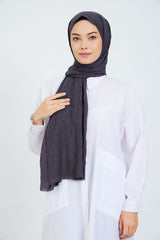 Premium Bamboo Crinkle Scarf - Lightweight &