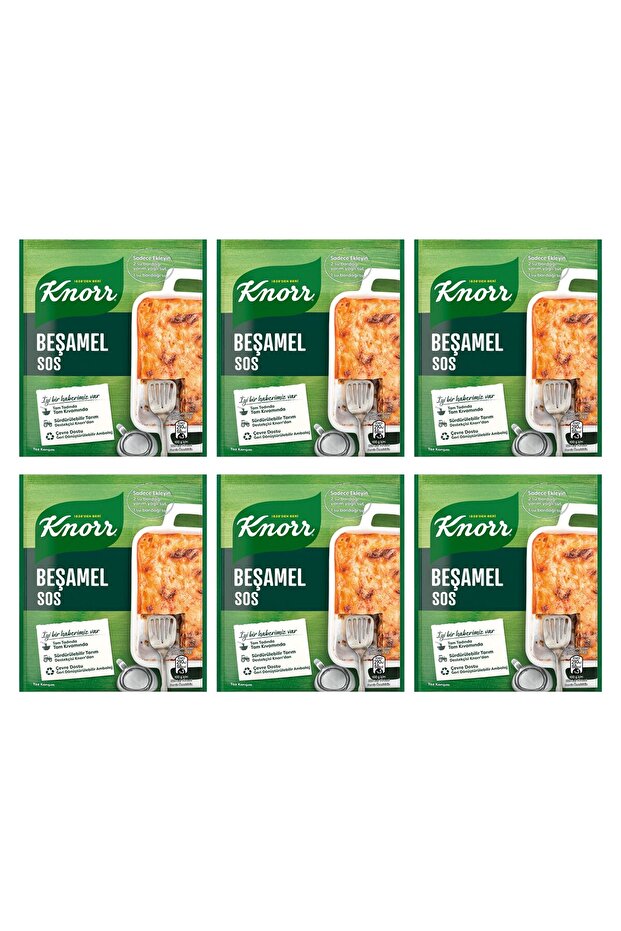 Béchamel Sauce Mix - 70g x 6 Pouches