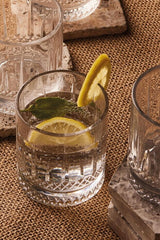 Lisboa Short Drinking Glasses - 4-Piece Set, 220ml Capacity