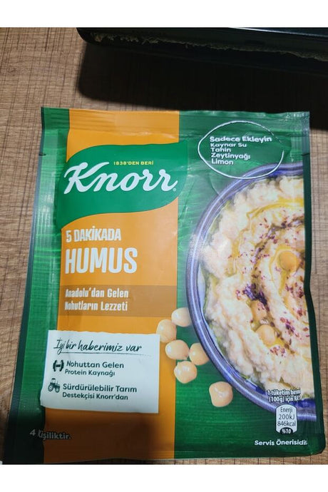 5-Minute Hummus Mix - Quick & Easy Chickpea Dip, 75g Pouch