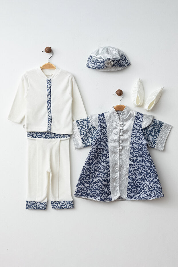 Baby Boy Sehzade Ceremonial Outfit Set - 0-6 Months