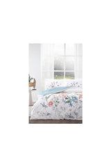 Florido Double Floral Duvet Cover Set - 100% Cotton Ranforce