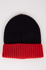 Jungen Strickmütze - Warm mit gewebtem Etikett