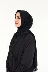 Chal Hijab Plisado Práctico Listo - Tamaño Estándar