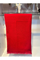 Red Wool Winter Scarf & Shawl