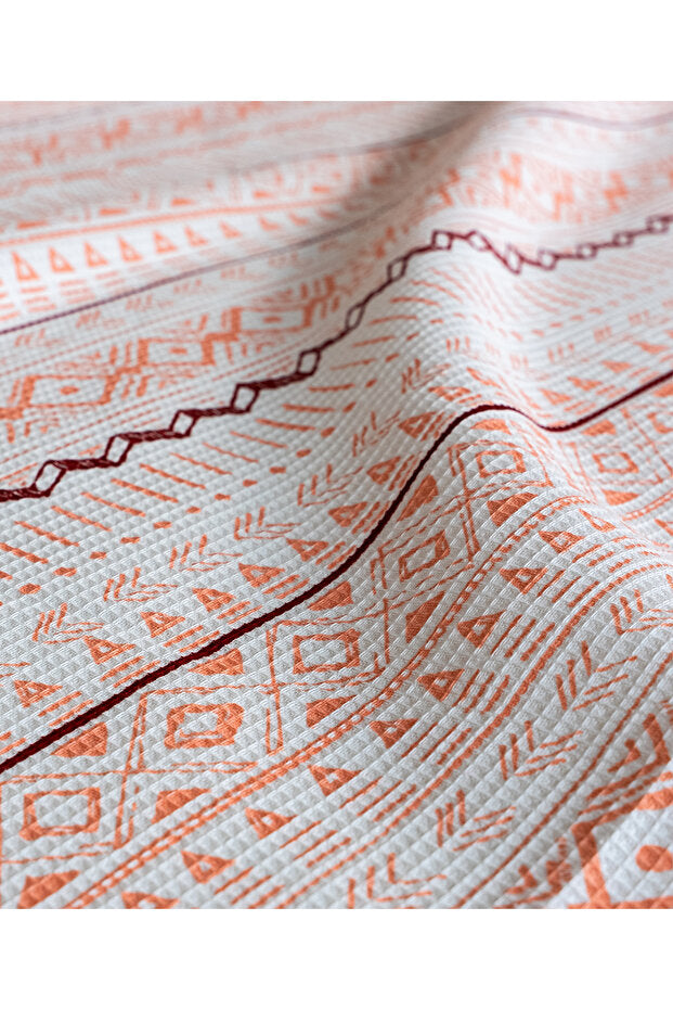 Double Size Cotton Blend Pike - Havana Ethnic Design