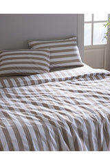 Avignon Double Duvet Cover Set - 100% Cotton Beige