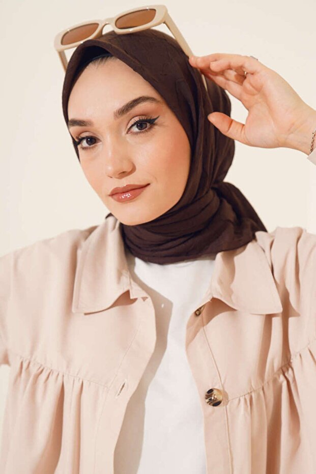 Premium Bamboo Crinkle Scarf, Lightweight & Breathable
