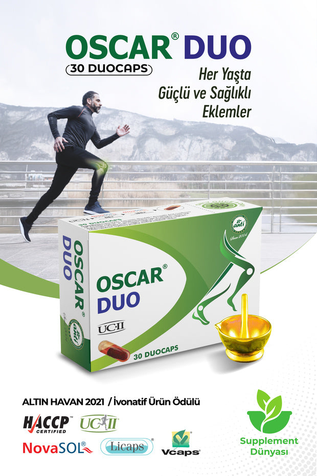 Oscar Duo UC-II Undenatured Type 2 Collagen - 30 Duocaps