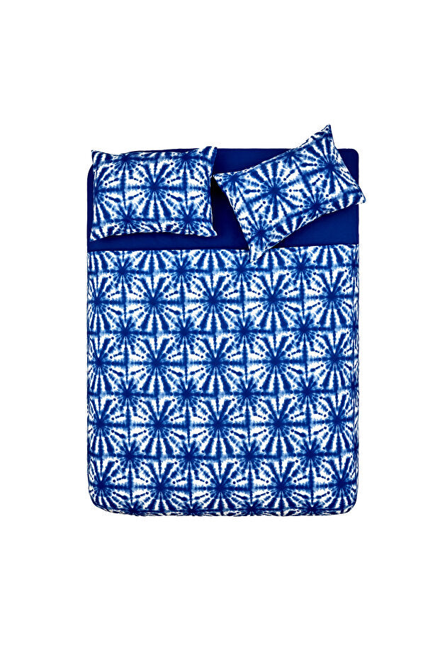 Sanchez Single 100% Cotton Tie-Dye Duvet Cover Set