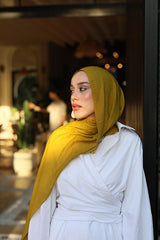 Sciarpa in Cotone Neo Soft - Giallo Ossido ()