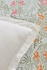 Sean 100% Cotton Double Duvet Cover Set - Floral Pattern