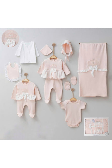 Crown Lace Organic Newborn 10-Piece Hospital Exit Set