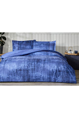 Blue Horizon Double Duvet Cover Set - 100% Cotton
