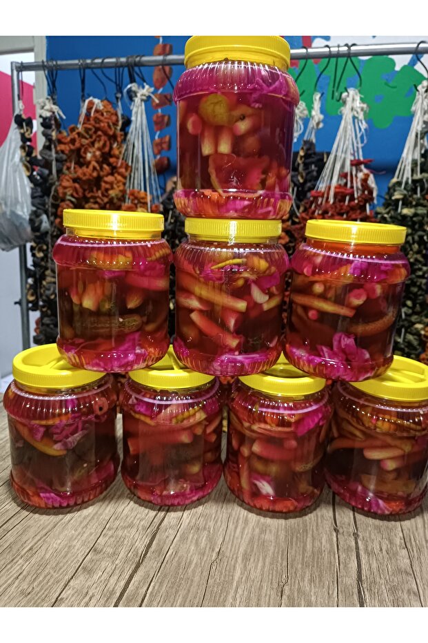 Mixed Pickles - 20 Vegetable Blend, Natural & Crispy Flavor, 2 Liters