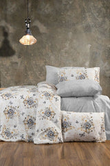 Double Fitted Sheet Duvet Cover Set - 4-Piece, Cotton Blend