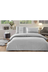 Double Duvet Cover Set - Love Hearts Design, 200x220cm