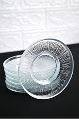 Juego de 12 Piezas de Vasos de Té Turcos Purelegant Pasabahce Heybeli y Platillos Rexy - Colección Profesional