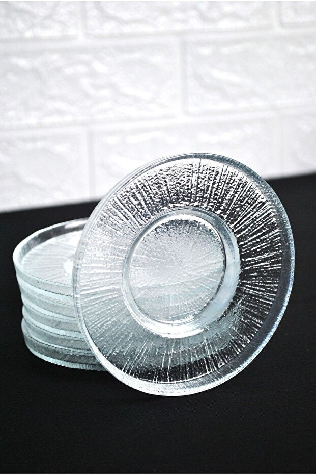 Juego de 12 Piezas de Vasos de Té Turcos Purelegant Pasabahce Heybeli y Platillos Rexy - Colección Profesional