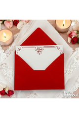 Romantic Gift Note Card Set - 2 Envelopes & 2 Cards (13x18cm)